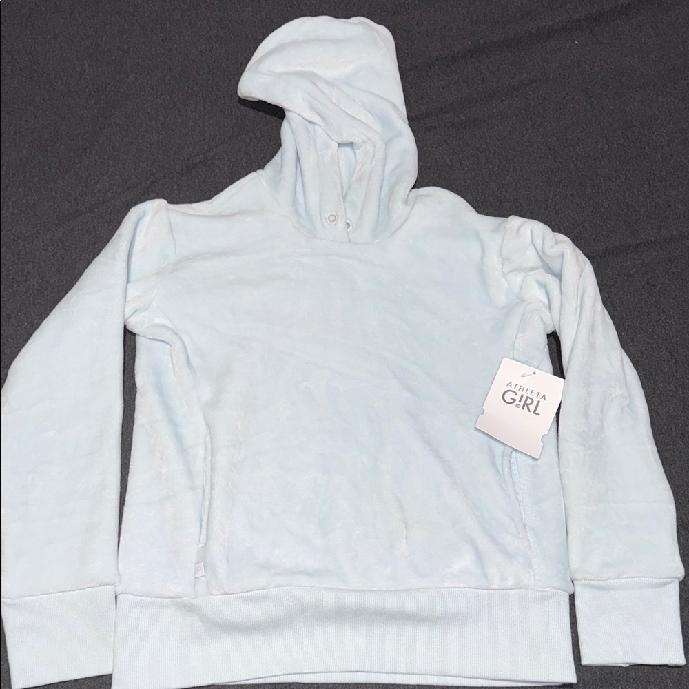American Girl Soft Blue Hoodie